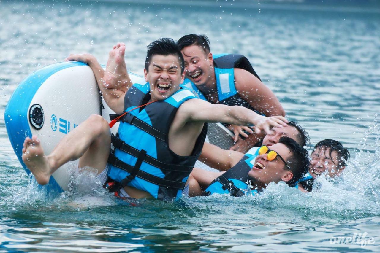 魚樂魚池 日月潭青年旅館 鱼池乡 外观 照片